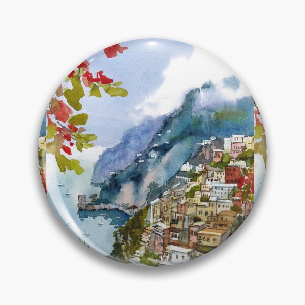 Item preview, Positano on the Amalfi Coast, Italy designed and sold by Colibri77.