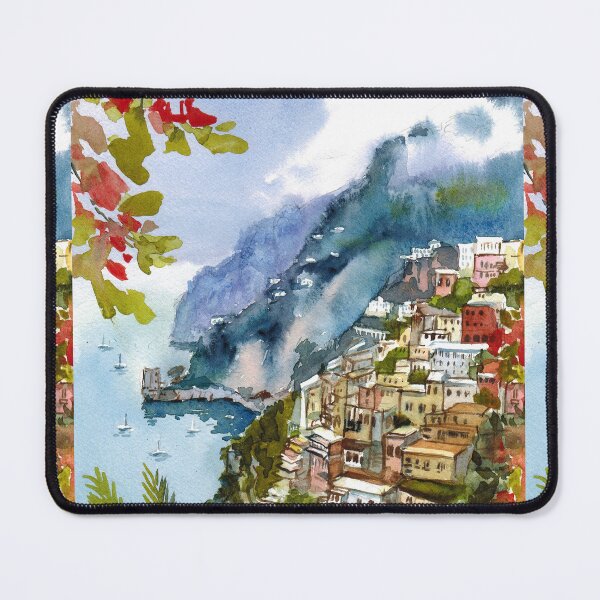 Item preview, Positano on the Amalfi Coast, Italy designed and sold by Colibri77.
