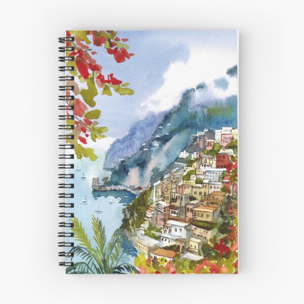 Item preview, Positano on the Amalfi Coast, Italy designed and sold by Colibri77.