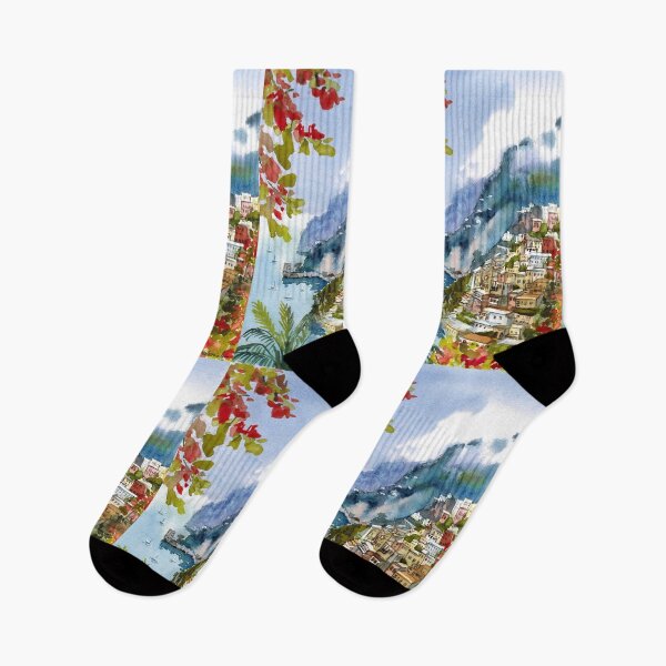 Item preview, Positano on the Amalfi Coast, Italy designed and sold by Colibri77.