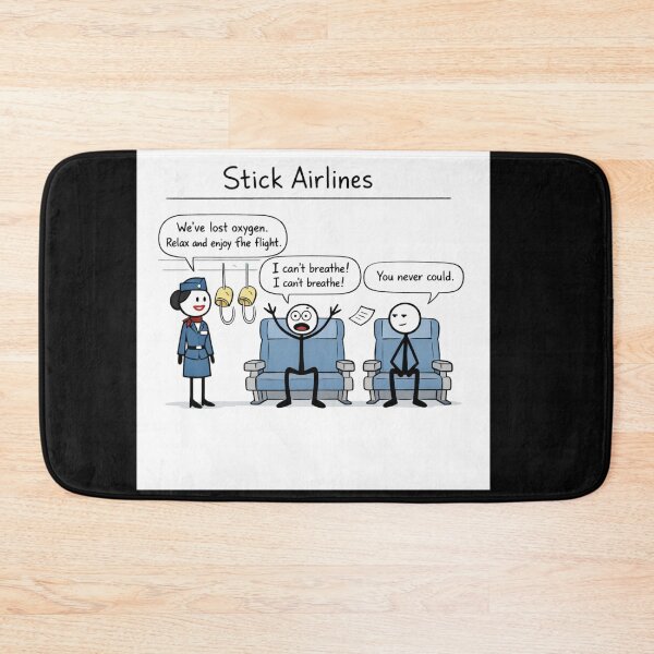 Item preview, Stick Airlines Shirt One... designed and sold by SincerelyNick.