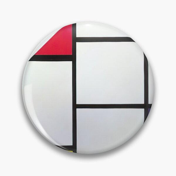 Item preview, lozenge composition with red gray blue yellow and black 1925 - Piet Mondrian  designed and sold by nebelimr.