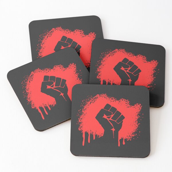 Item preview, Red Fist Splatter designed and sold by Lone Frog.