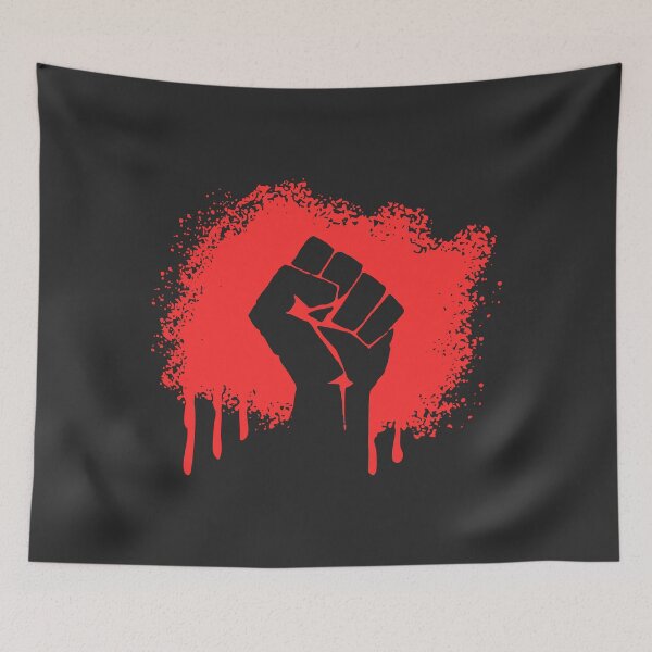 Item preview, Red Fist Splatter designed and sold by Lone Frog.