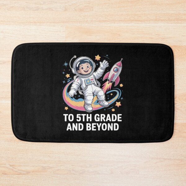 Item preview, To 5th Grade and Beyond - First Day of School  designed and sold by joyouartArt.