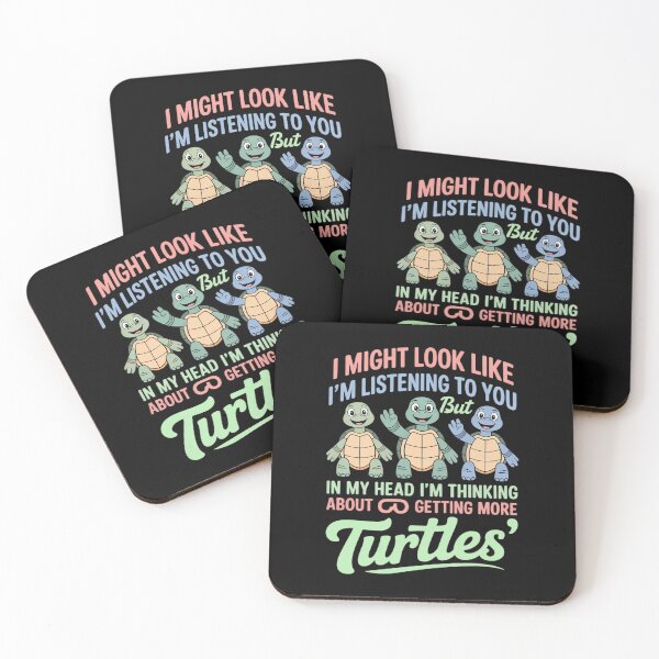 Item preview, In My Head I'm Thinking About Getting More Turtles Lover designed and sold by angolinnArt.