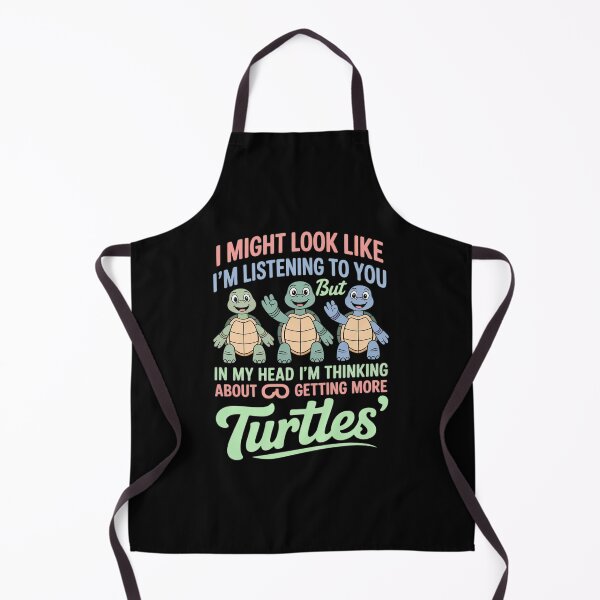 Item preview, In My Head I'm Thinking About Getting More Turtles Lover designed and sold by angolinnArt.
