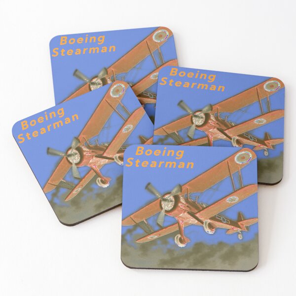 Item preview, Boeing Stearman, US trainer during WW2, ideal gift to the aviation enthusiasts designed and sold by PiperParrot.