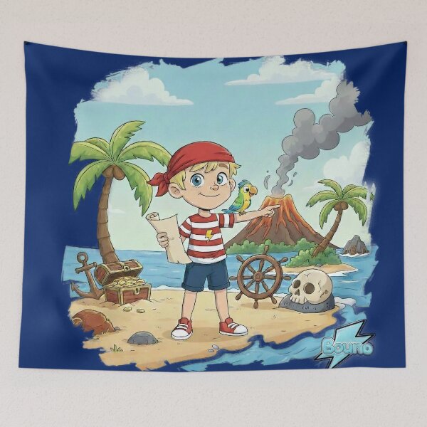 Item preview, Bouno the Little Pirate Adventure Island designed and sold by BounoWorld.