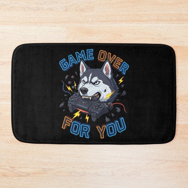 Item preview, Siberian Husky Breaking The Modern Gaming Console Controller designed and sold by Tong4130.