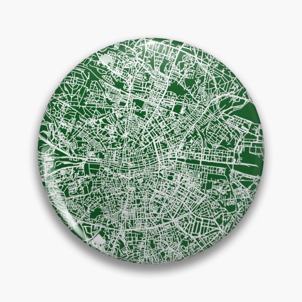 Item preview, Dublin Green Minimalist City Map  designed and sold by Design-It-Up.