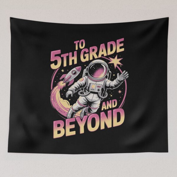 Item preview, To 5th Grade and Beyond - First Day of School T designed and sold by joyouartArt.