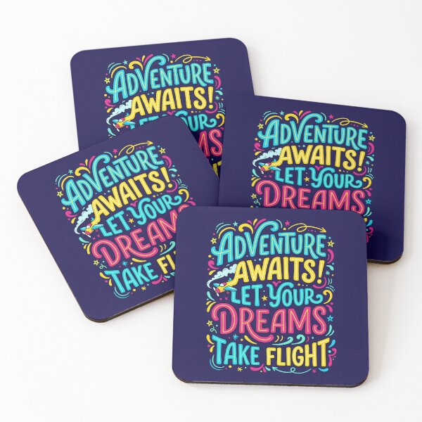 Item preview, Adventure Awaits – Let Your Dreams Take Flight designed and sold by livvestudio.