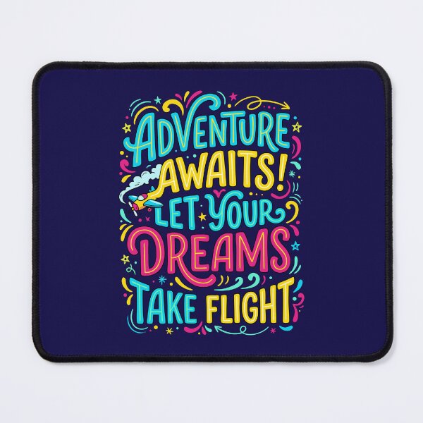 Item preview, Adventure Awaits – Let Your Dreams Take Flight designed and sold by livvestudio.