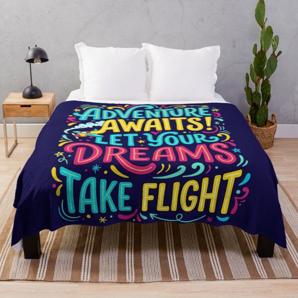 Item preview, Adventure Awaits – Let Your Dreams Take Flight designed and sold by livvestudio.