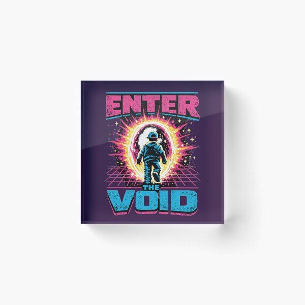 Item preview, ENTER THE VOID – 90s Arcade Sci-Fi Portal Retro Gaming T-Shirt designed and sold by JonelCrafts.