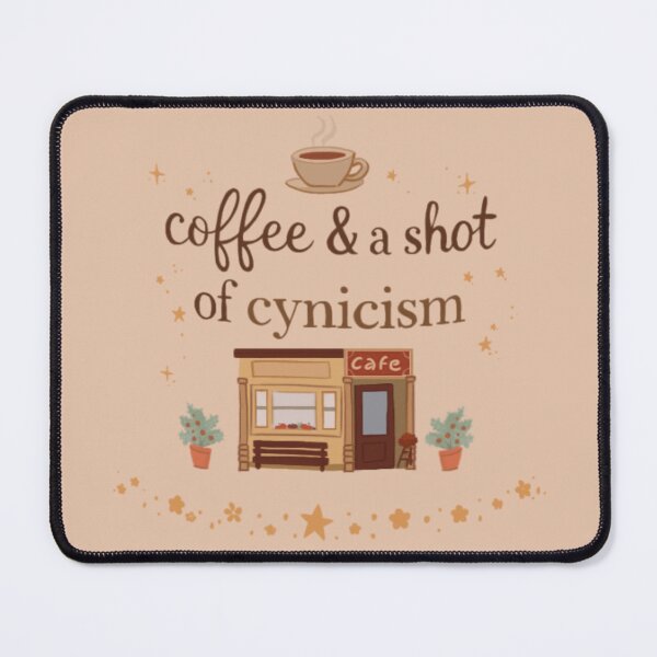 Item preview, Coffee & a shot of cynicism designed and sold by CarlyCaia.