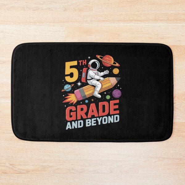 Item preview, To 5th Grade and Beyond - First Day of School designed and sold by joyouartArt.