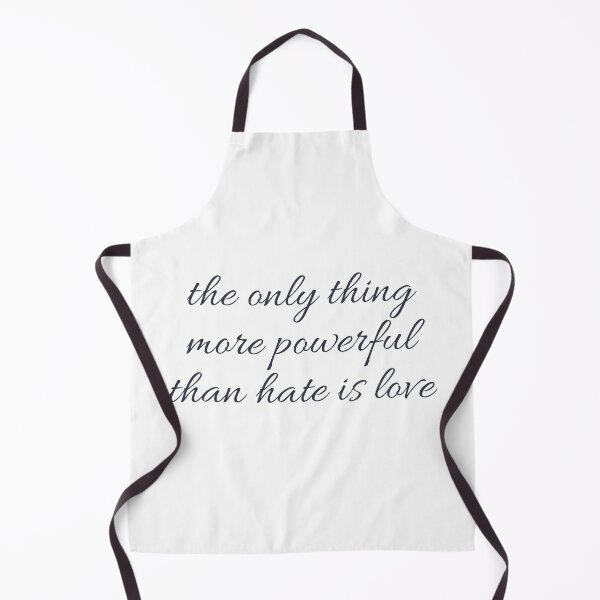 Item preview, Love Over Hate Typography Shirt – The Only Thing More Powerful Than Hate Is Love Bold Quote Tee designed and sold by PixelWaveBD.