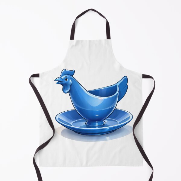 Item preview, Blue GDR egg cup chicken fan art, Ostalgie designed and sold by LLSwiss.