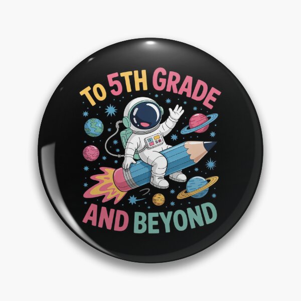 Item preview, To 5th Grade And Beyond Astronaut Back To School 5th Grade designed and sold by joyouartArt.