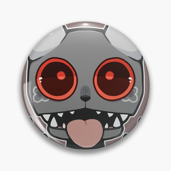Item preview, Twisted Pebble Dandys world Circle Pin designed and sold by Cup-Moss.