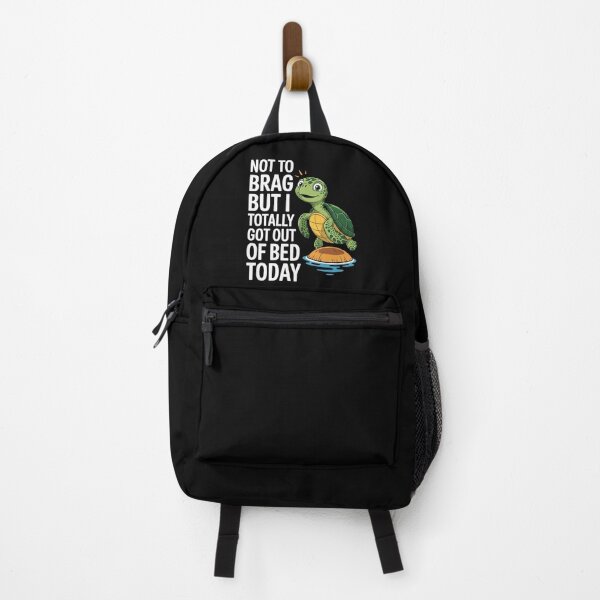 Item preview, Sea Turtle Not To Brag But I Totally Got Out Of Bed Today designed and sold by angolinnArt.