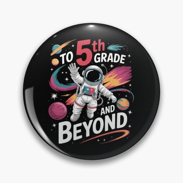 Item preview, To 5th Grade and Beyond Back to School Astronaut designed and sold by joyouartArt.
