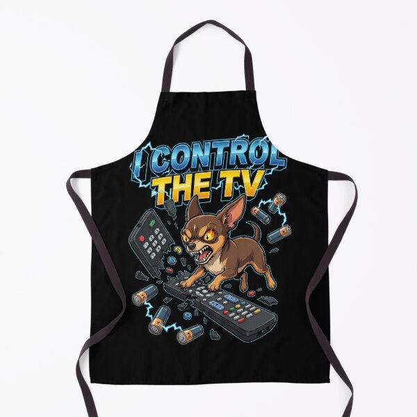 Item preview, Chihuahua Biting And Breaking The Television Remote Control designed and sold by Tong4130.