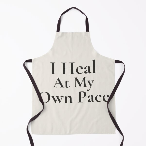 Item preview, I Heal At My Own Pace Shirt – Mental Health Recovery Quote, Chronic Illness Affirmation, Slow Healing Typography Print designed and sold by The Sober Art.