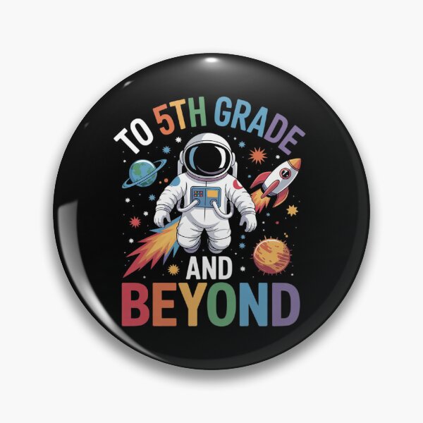 Item preview, To 5th Grade And Beyond Fifth Grade Astronaut Back To School designed and sold by joyouartArt.