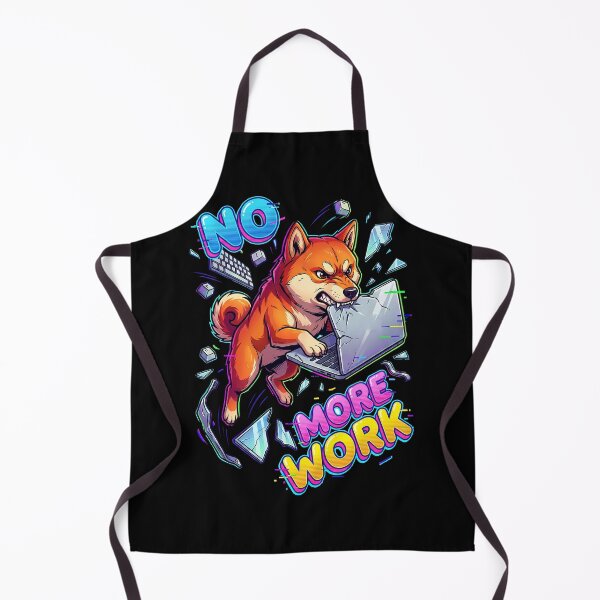 Item preview, Shiba Inu Stomping The Modern Office Laptop Computer designed and sold by Tong4130.