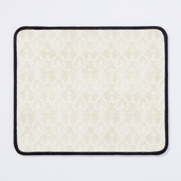 Item preview, White Damask Shabby Chic Coquette Pattern designed and sold by LouieVanille.