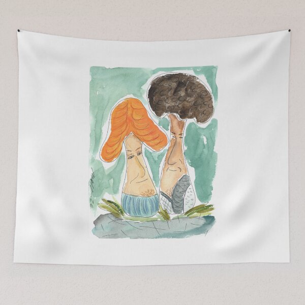 Item preview, The Secret Life of Shrooms, Das geheime Leben der Pilze, Starsky & Hutch designed and sold by Anke‘s Bazaar.