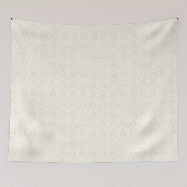 Item preview, White Damask Shabby Chic Coquette Pattern  designed and sold by LouieVanille.