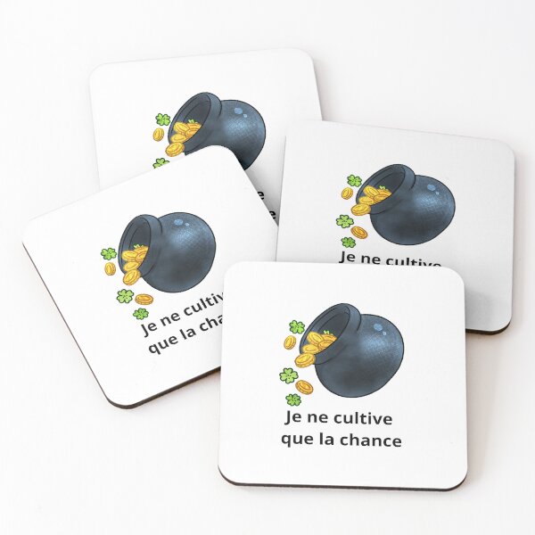 Item preview, I cultivate only luck - Saint Patrick's Garden designed and sold by Instants Design.