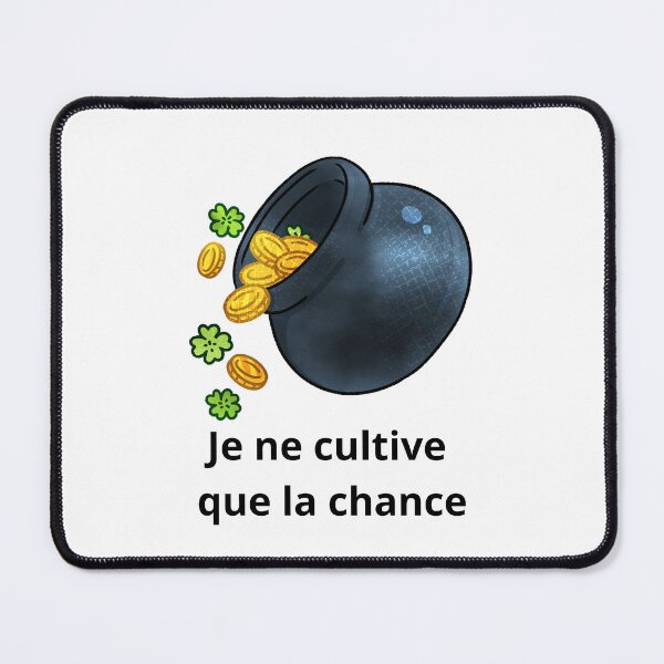 Item preview, I cultivate only luck - Saint Patrick's Garden designed and sold by Instants Design.