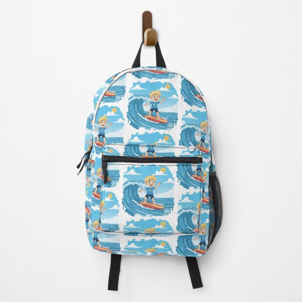 Item preview, Bouno the Surfer Boy - Cute Cartoon Summer Adventure designed and sold by BounoWorld.