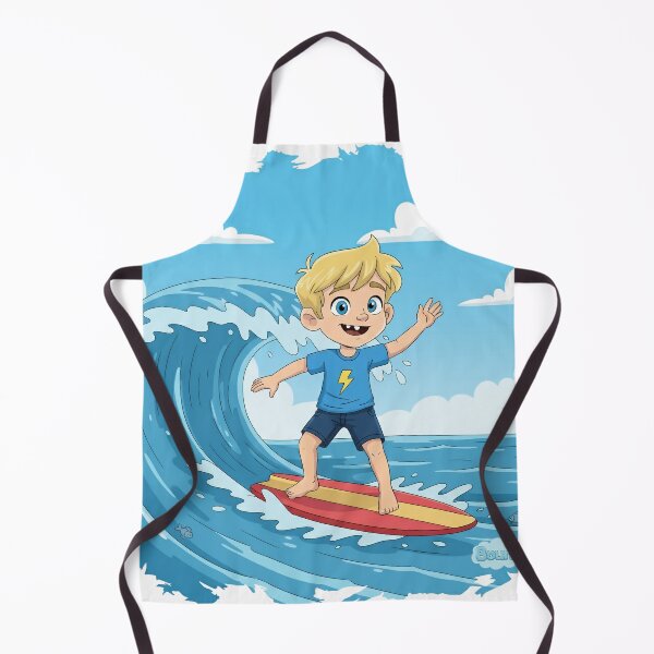 Item preview, Bouno the Surfer Boy - Cute Cartoon Summer Adventure designed and sold by BounoWorld.