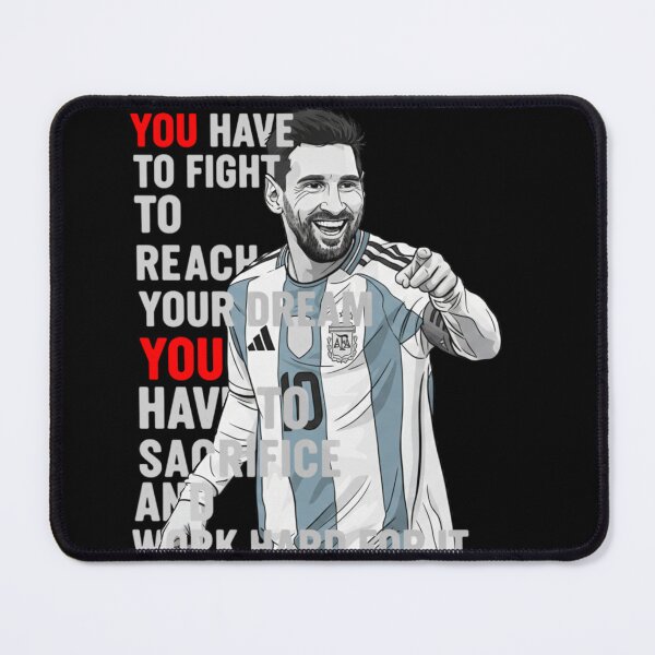 Item preview, Lionel Messi Dream & Sacrifice designed and sold by Muj1n.