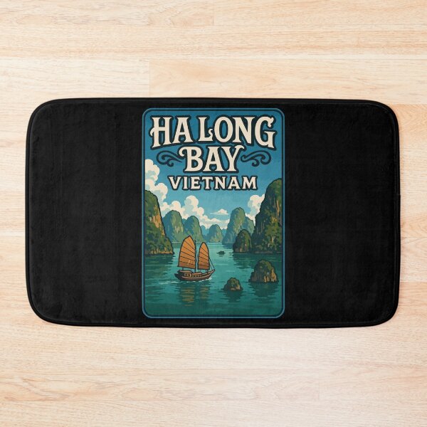 Item preview, Ha Long Bay Vietnam designed and sold by TomFrontierArt.