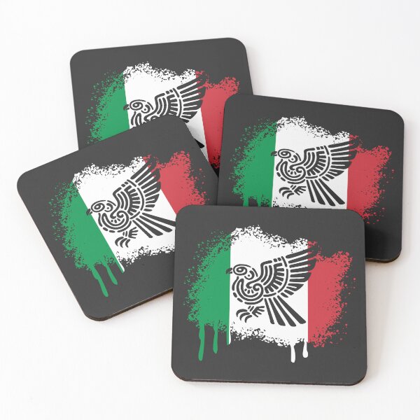 Item preview, Mexican Eagle Splatter designed and sold by Lone Frog.