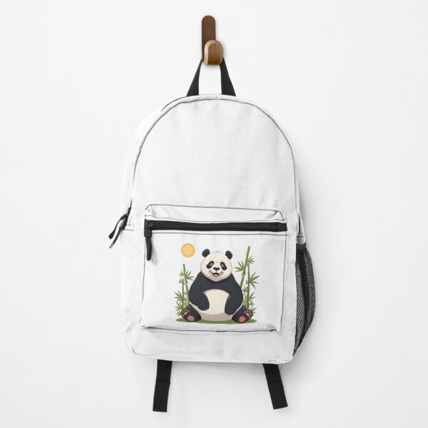 Item preview, Happy Panda Vibes – Kawaii Bamboo Bear Illustration designed and sold by Kavya Art.