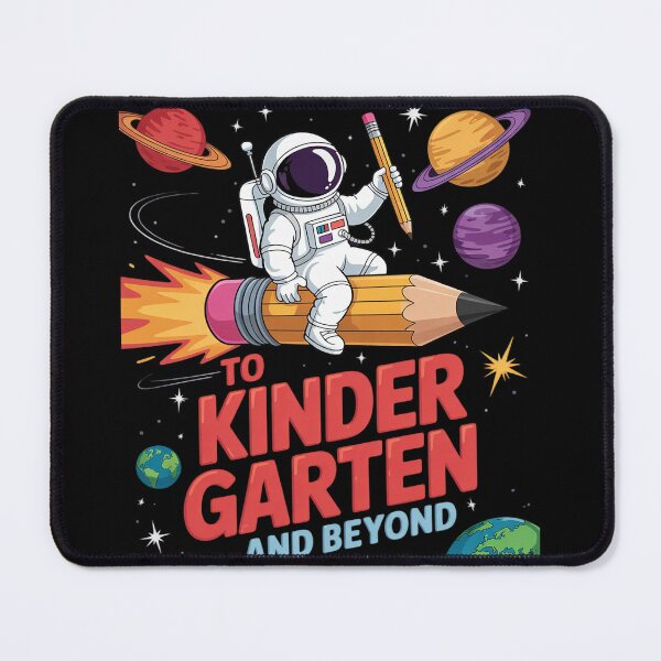 Item preview, To Kindergarten And Beyond Astronaut Back To School Boys designed and sold by joyouartArt.