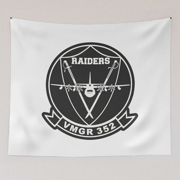 Item preview, Official Insignia of the VMGR-352 "Raiders" Marine Aerial Refueler Transport Squadron designed and sold by CharlieDesings.