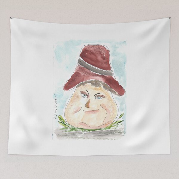 Item preview, The Secret Life of Shrooms, Das geheime Leben der Pilze, Miss Marple designed and sold by Anke‘s Bazaar.