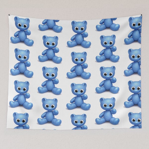 Item preview, Retro toys GDR teddy bear fan art designed and sold by LLSwiss.