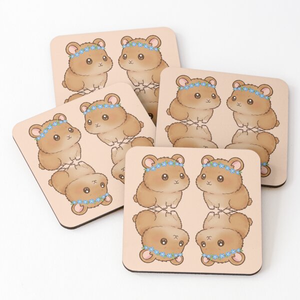 Item preview,   Cute Hamster Wearing Flower Crown designed and sold by 0606PM.