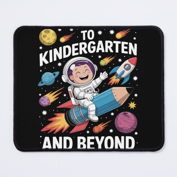 Item preview, To Kindergarten And Beyond Astronaut Back To School Student designed and sold by joyouartArt.