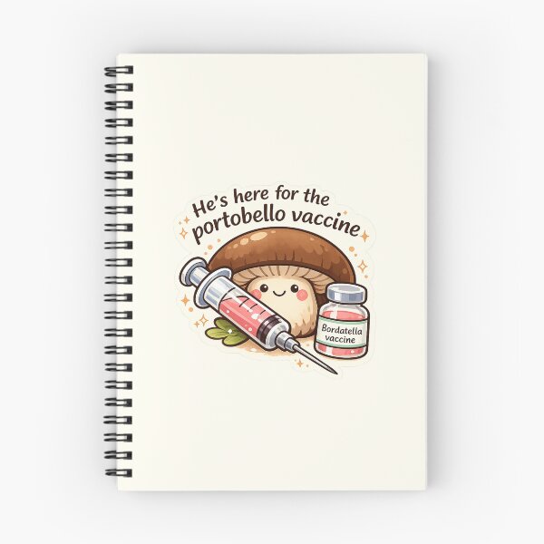 Item preview, Portobello Vaccine - Vet Med Sticker  designed and sold by Made By Meg .